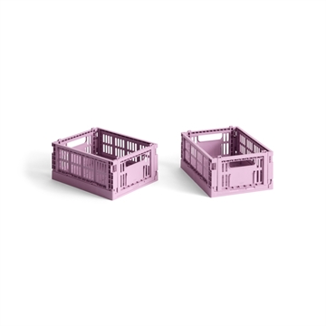 HAY Colour Crate Mini (2 st.) - Dusty Rose